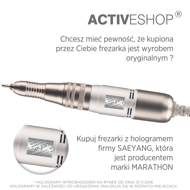 Pedicuremotor Saeyang Marathon Combi 24 Zilver - afbeelding 6