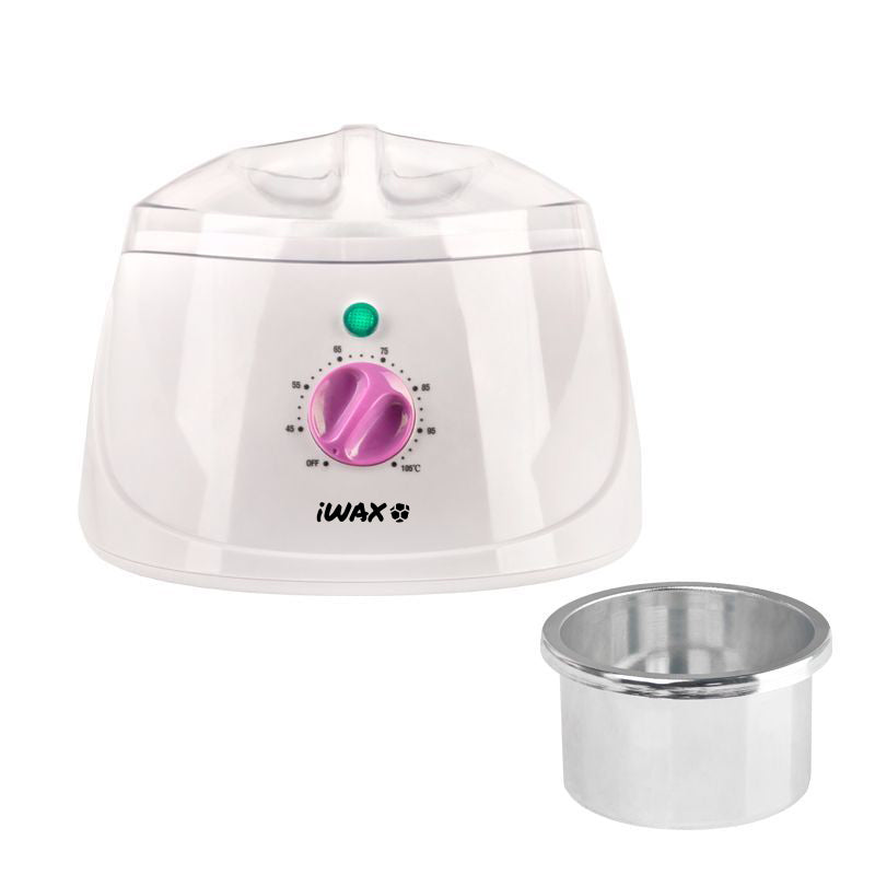 Waxverwarmer Blik iWax 400ml 150W Wit-Roze - afbeelding 2