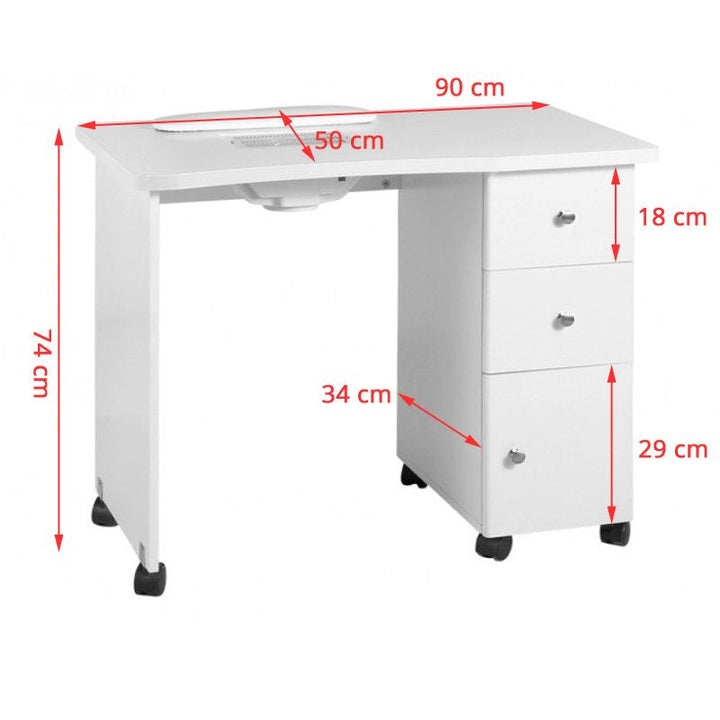 Manicure Tafel met Afzuiging 011B - afbeelding 2