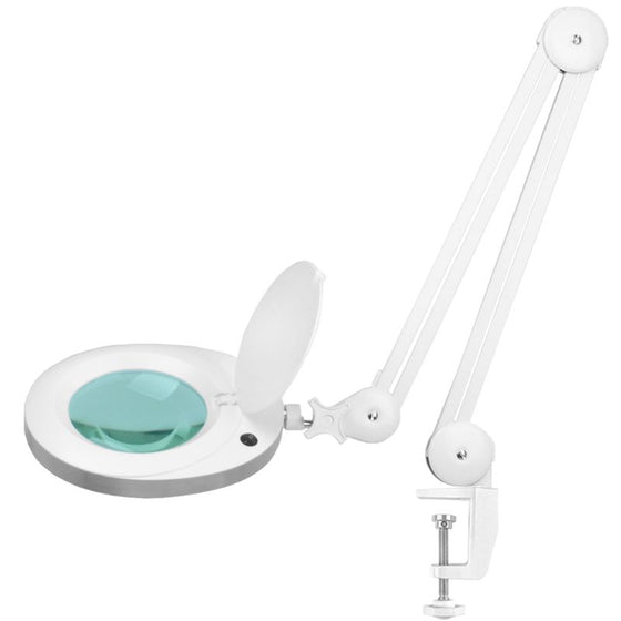 Suurennuslasivalaisin Elegante 6025 - valkoinen