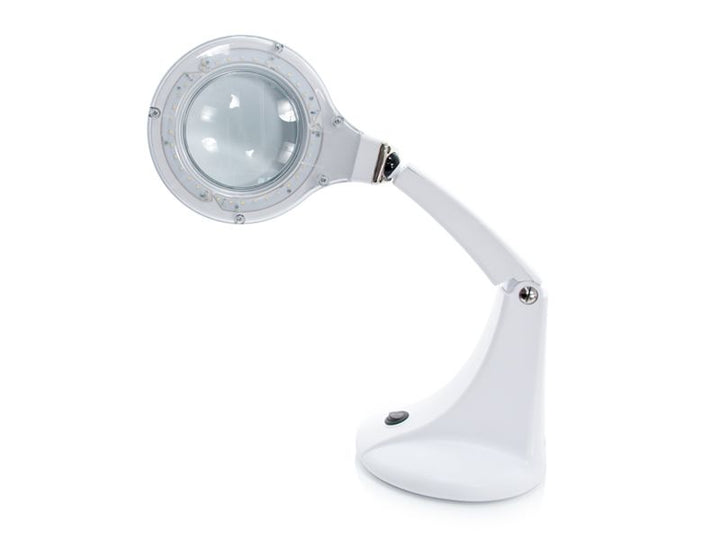 Loeplamp LED 30 SMD 5D op Standaard Elegante Mini Wit
