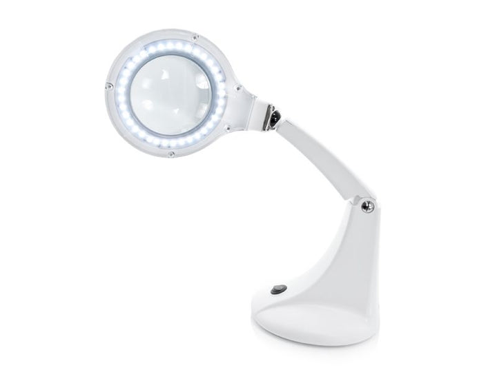 Loeplamp LED 30 SMD 5D op Standaard Elegante Mini Wit - afbeelding 3