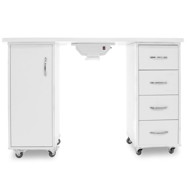Manicure Tafel met Afzuiging 2027 Wit - afbeelding 2