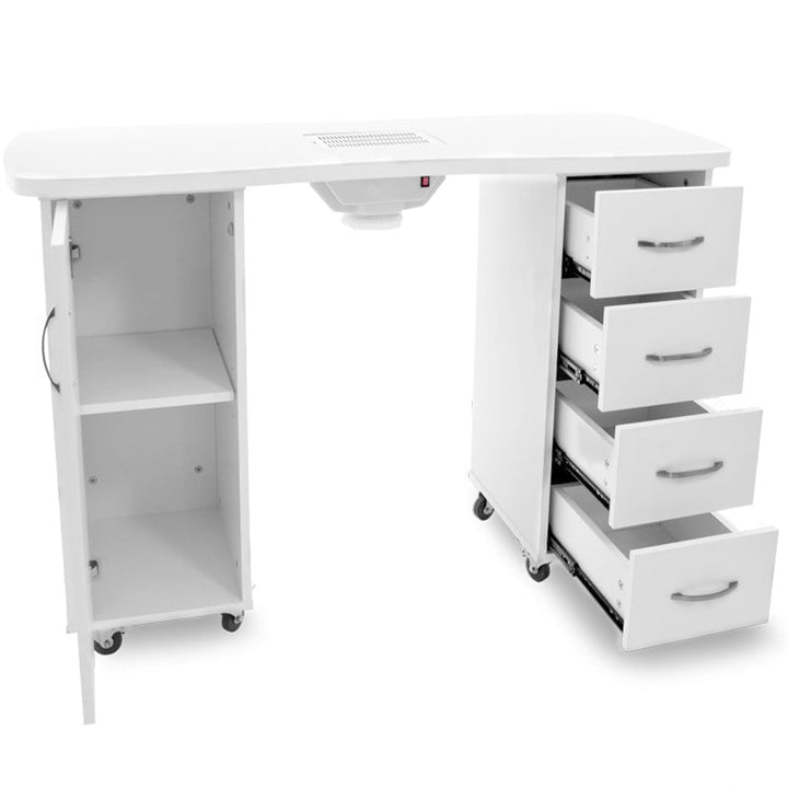 Manicure Tafel met Afzuiging 2027 Wit - afbeelding 3