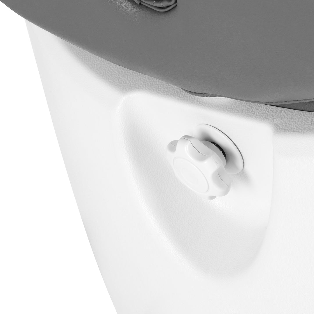 Behandelstoel Elektrisch Azzurro 870S Pedi 3 Motoren Grijs - afbeelding 10