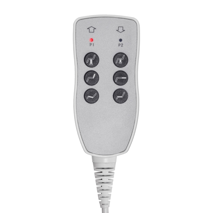 Behandelstoel Elektrisch Azzurro 870S Pedi 3 Motoren Grijs - afbeelding 21