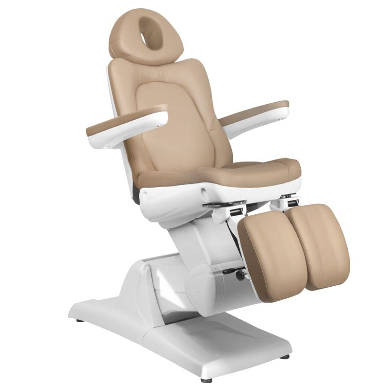 Behandelstoel Elektrisch Azzurro 870S Pedi 3 Motoren Cappuccino - afbeelding 3