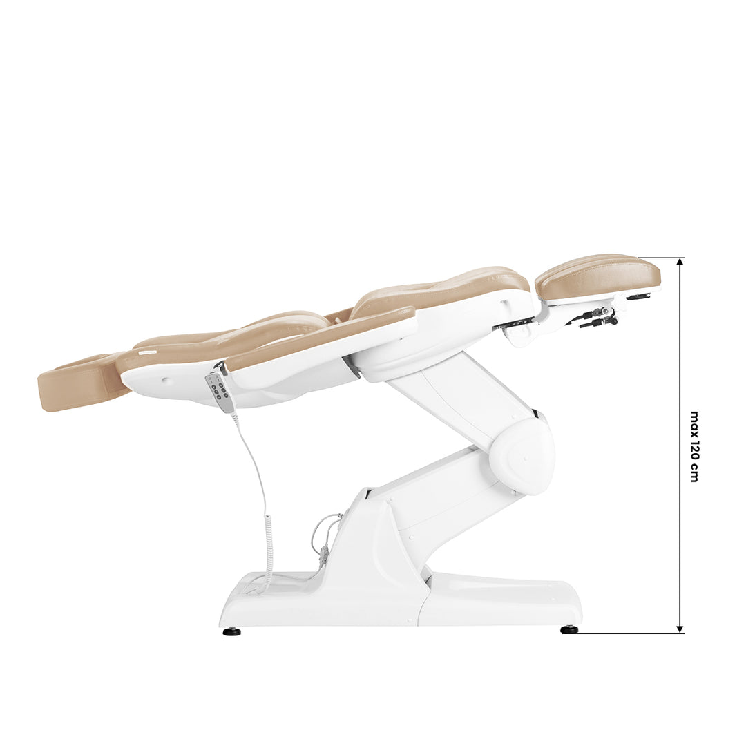 Behandelstoel Elektrisch Azzurro 870S Pedi 3 Motoren Cappuccino - afbeelding 12