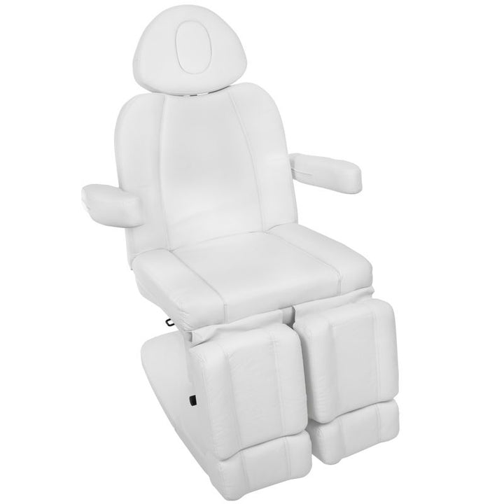 Behandelstoel Elektrisch Azzurro 708AS Pedi 3 Motoren Wit - afbeelding 6