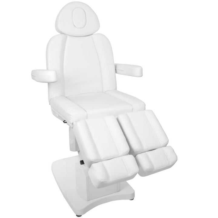 Behandelstoel Elektrisch Azzurro 708AS Pedi 3 Motoren Wit - afbeelding 9