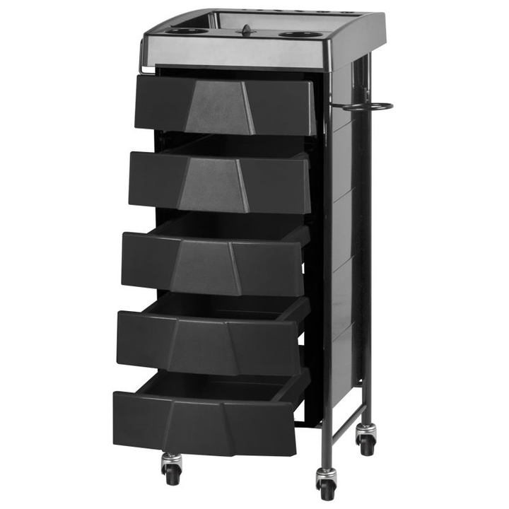 Werkwagen Kapper met Timer Gabbiano 008 Zwart - afbeelding 2
