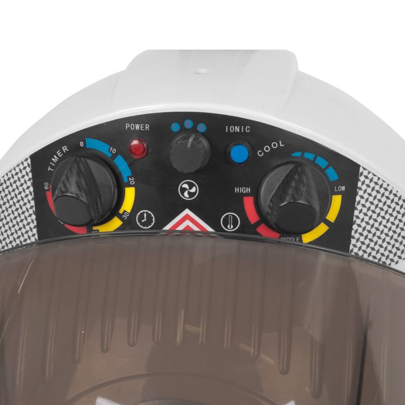 Droogkap met Statief Ionic Triple Speed Gabbiano Centurion LVI-203S Wit - afbeelding 7