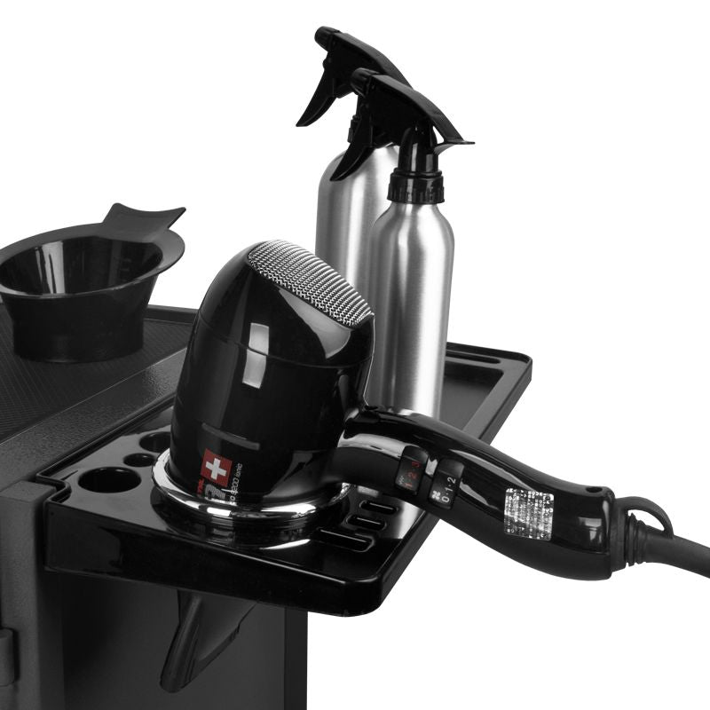 Werkwagen Kapper met Slot Gabbiano Deluxe 500 Zwart - afbeelding 12