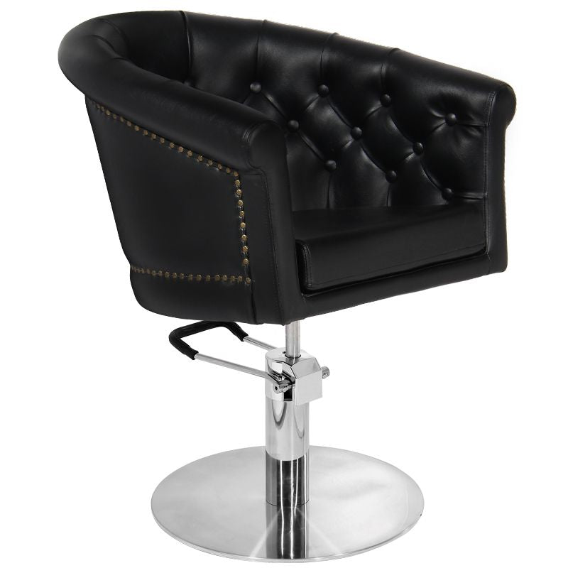Kappersstoel Gabbiano London Zwart