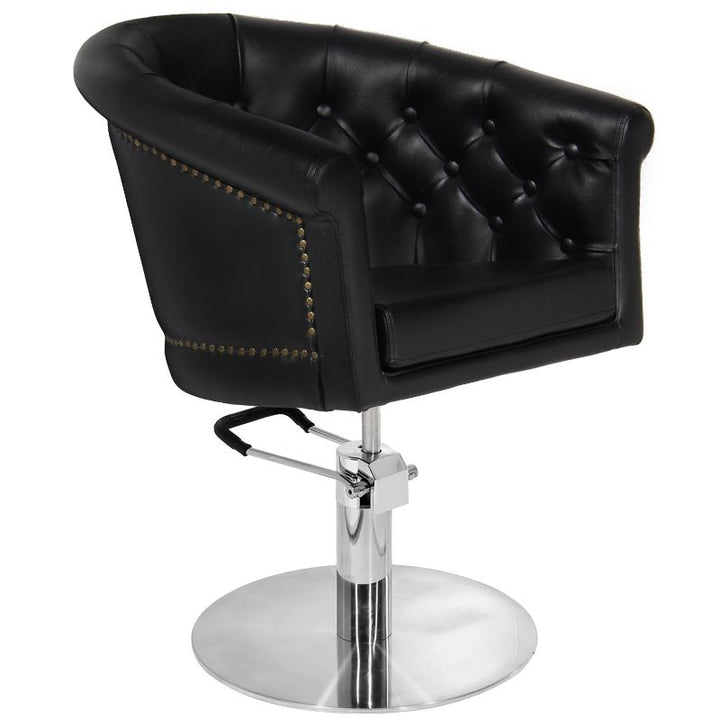 Kappersstoel Gabbiano London Zwart