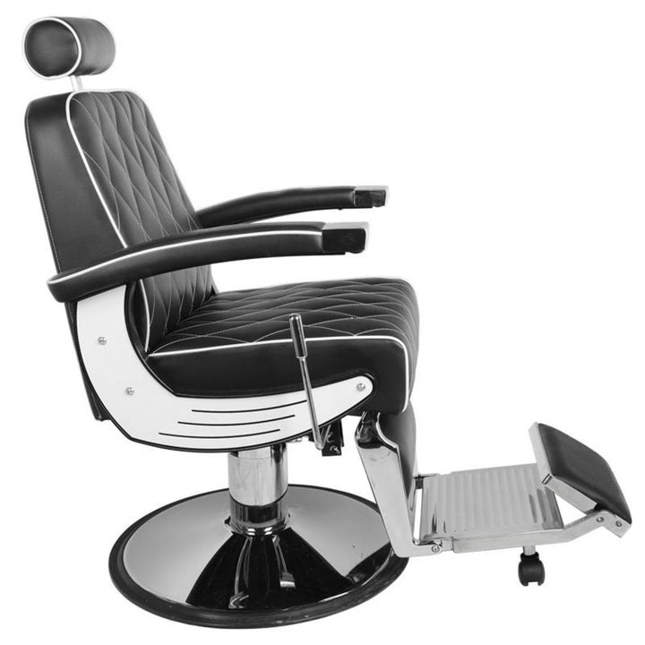 Barberstoel Gabbiano Imperial Zwart - afbeelding 2