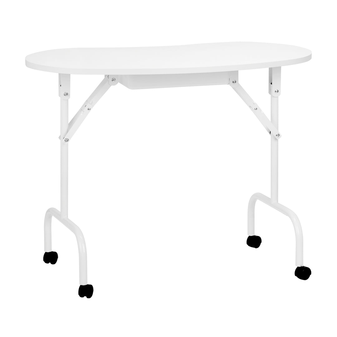 Manicure Tafel Inklapbaar met Draagtas 4031 Wit - afbeelding 2