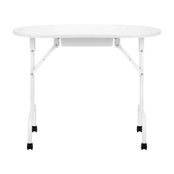 Manicure Tafel Inklapbaar met Draagtas 4031 Wit - afbeelding 3