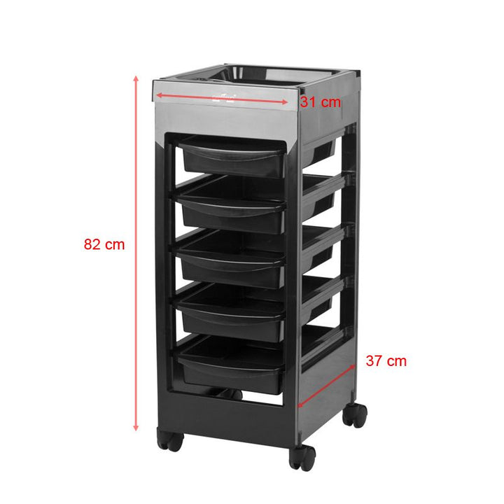 Werkwagen Kapper Gabbiano 68A Zwart - afbeelding 7