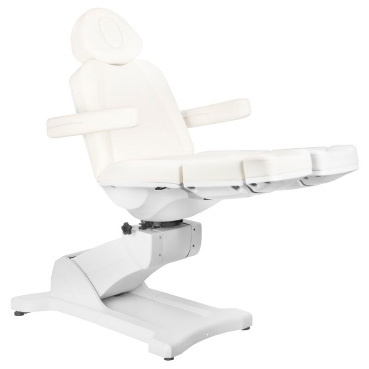 Behandelstoel Elektrisch Azzurro 869AS Pedi 5 Motoren Draaibaar Wit - afbeelding 5