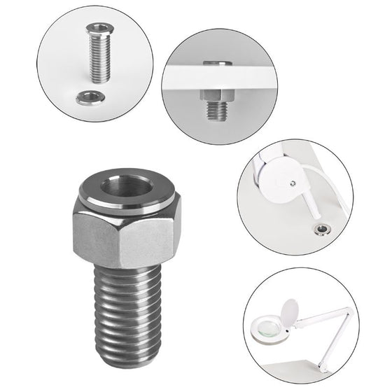 Kiinnike suurennuslampulle Activeshop - hopea