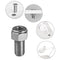 Kiinnike suurennuslampulle Activeshop - hopea