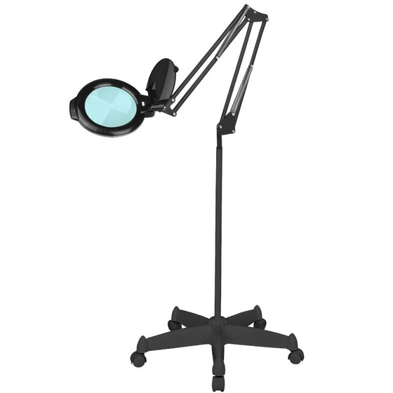 Suurennuslasivalaisin Glow Moonlight 8013 - musta