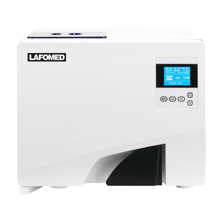 Autoclaaf Lafomed Premium Line LFSS08AA LCD met Printer 8 L Klasse B Medisch - afbeelding 2