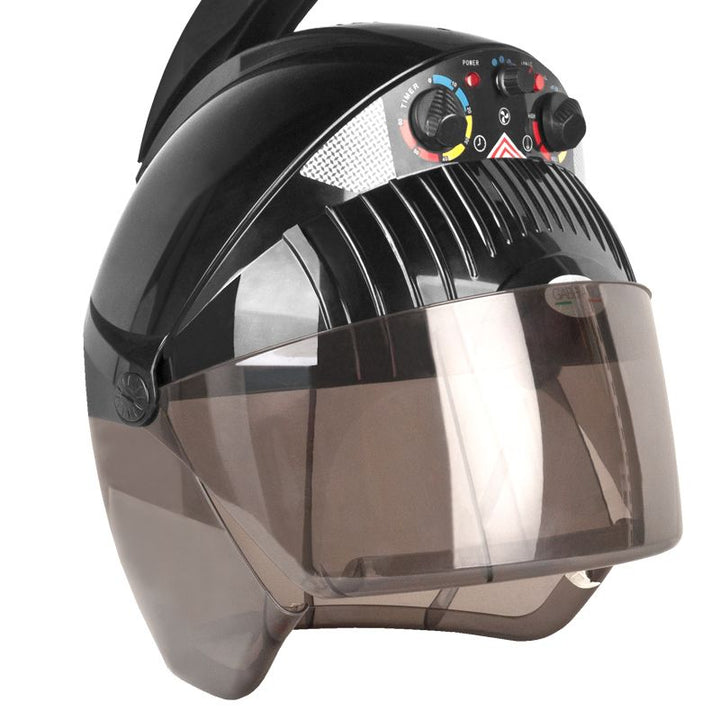 Droogkap met Wandarm Ionic Triple Speed Gabbiano Centurion DVI-303W Zwart - afbeelding 3