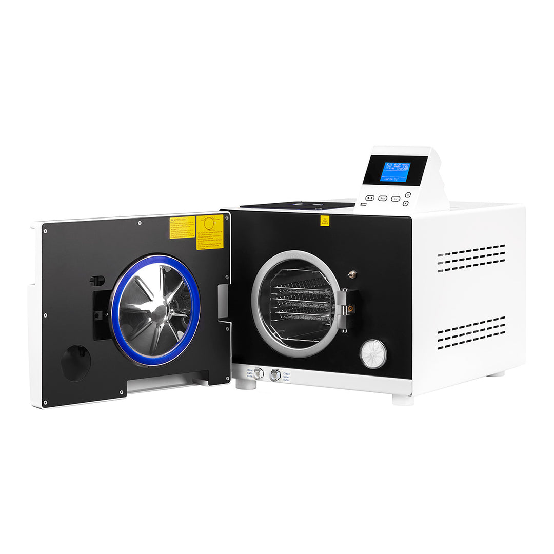 Autoclaaf Lafomed Compact Line LFSS08AC LCD met Printer 8 L Klasse B Medisch - afbeelding 6