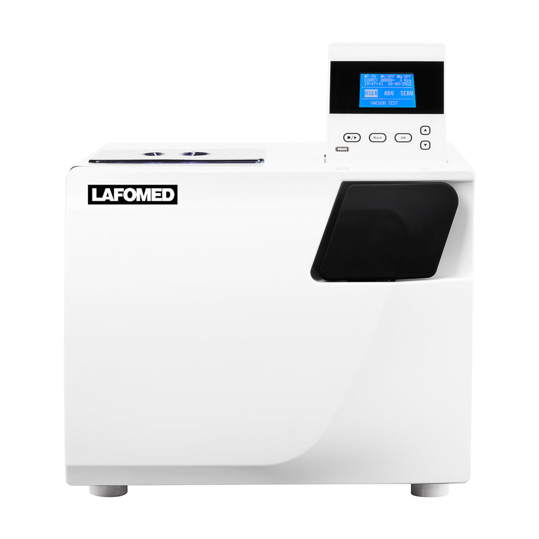Autoclaaf Lafomed Compact Line LFSS12AC LCD met Printer 12 L Klasse B Medisch - afbeelding 3