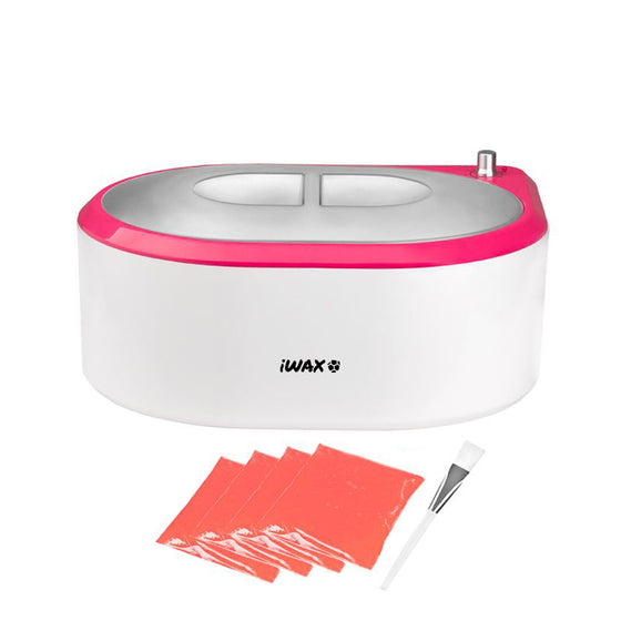 Parafiinilämmitin iWax AM-8009 - valkoinen ja punainen