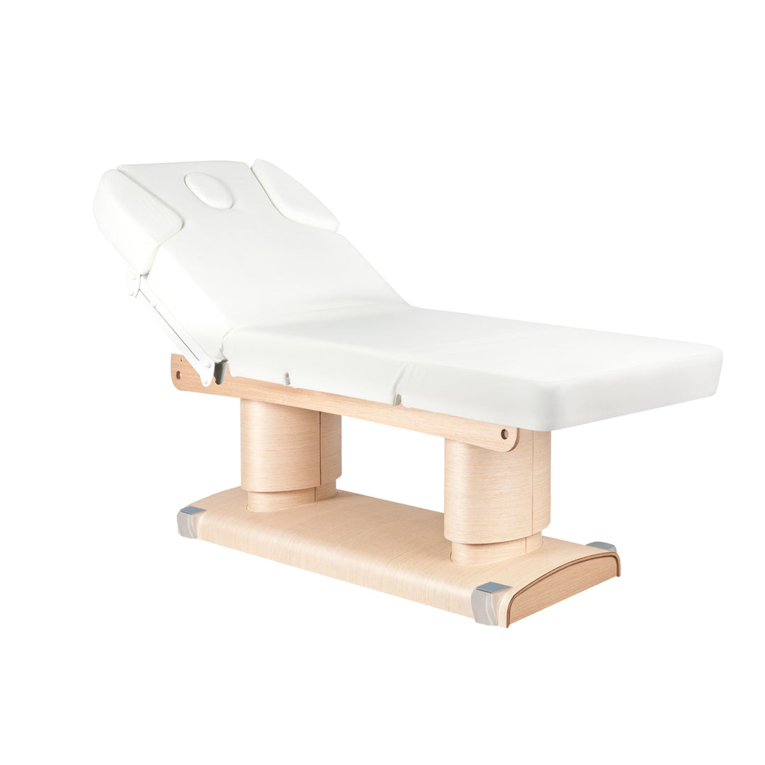 Massagetafel Elektrisch Azzurro 838 Wit Verwarmd