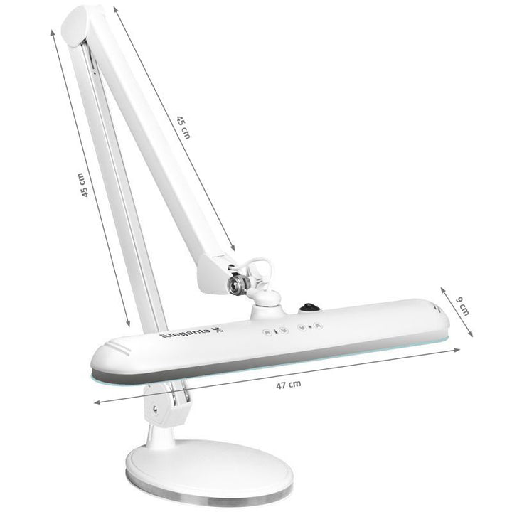 LED Lamp met Instelbare Kleur- en Lichtintensiteit Elegante 801TL Wit - afbeelding 8