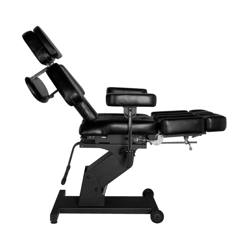 Tattoostoel Elektrisch Pro Ink 606 2 Motoren Zwart - afbeelding 11