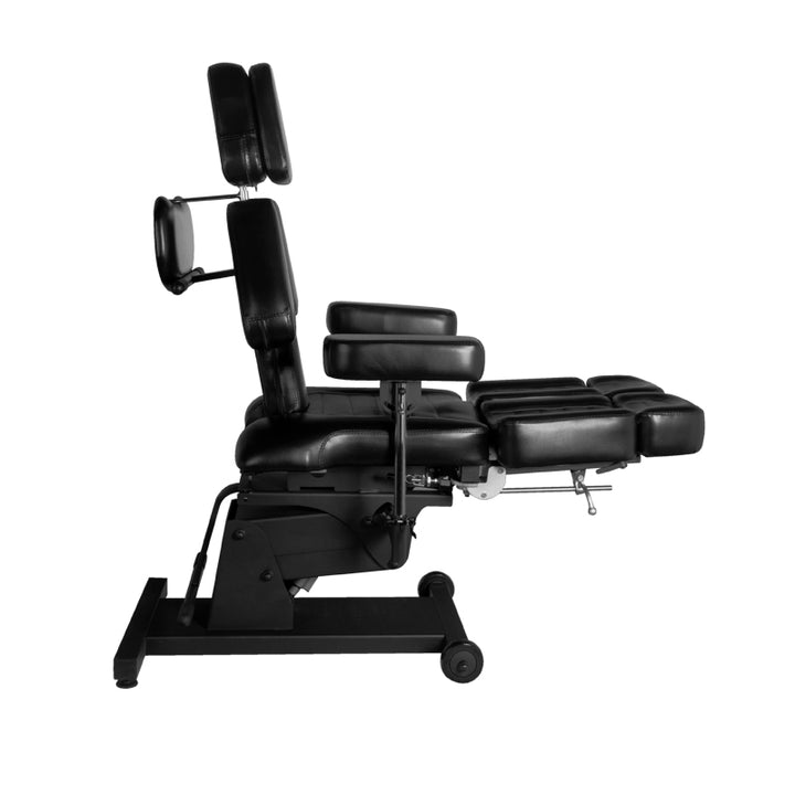 Tattoostoel Elektrisch Pro Ink 606 2 Motoren Zwart - afbeelding 13