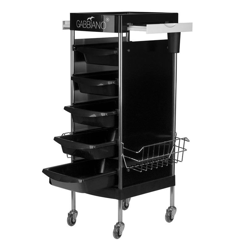 Werkwagen Kapper Gabbiano FX11E Zwart - afbeelding 3