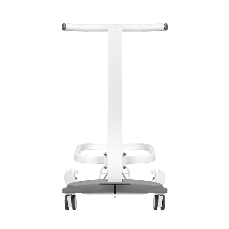Voetenbad Pedicure Comfort op Wielen met Liftfunctie Wit - afbeelding 2