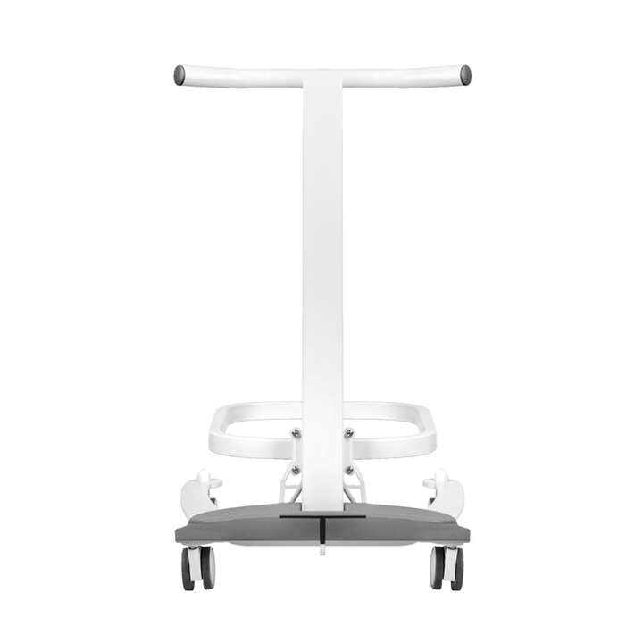 Voetenbad Pedicure Comfort op Wielen met Liftfunctie Wit - afbeelding 2
