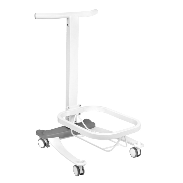 Voetenbad Pedicure Comfort op Wielen met Liftfunctie Wit - afbeelding 7