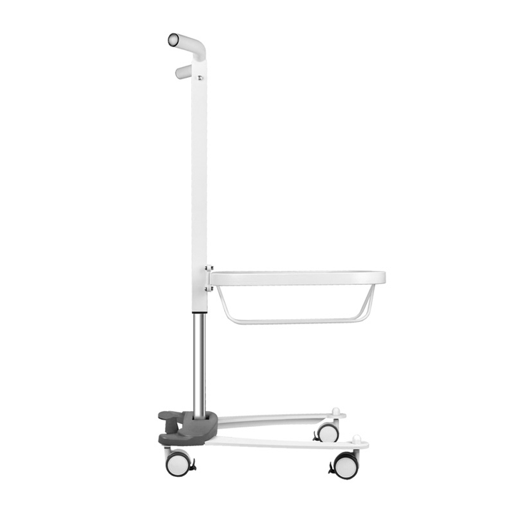 Voetenbad Pedicure Comfort op Wielen met Liftfunctie Wit - afbeelding 10