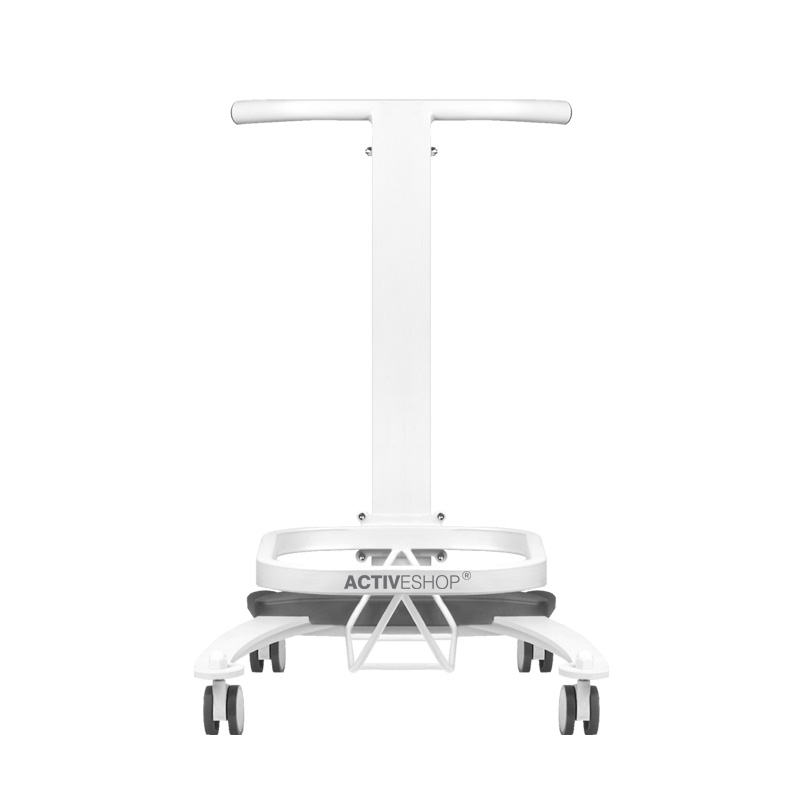 Voetenbad Pedicure Comfort op Wielen met Liftfunctie Wit - afbeelding 12