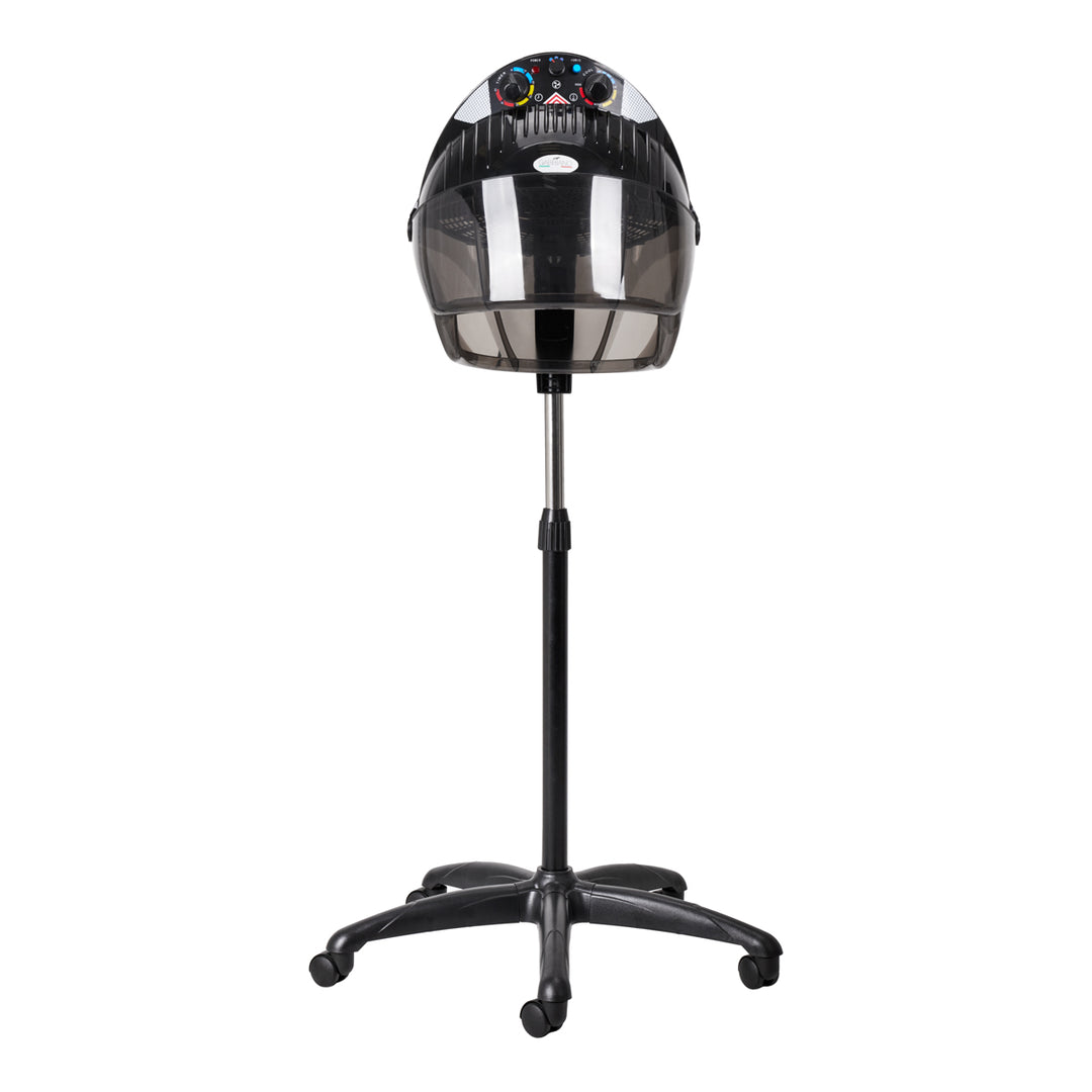 Droogkap met Statief Ionic Triple Speed Gabbiano Centurion LVI-203S Zwart - afbeelding 4