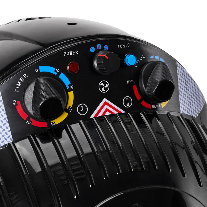 Droogkap met Statief Ionic Triple Speed Gabbiano Centurion LVI-203S Zwart - afbeelding 7