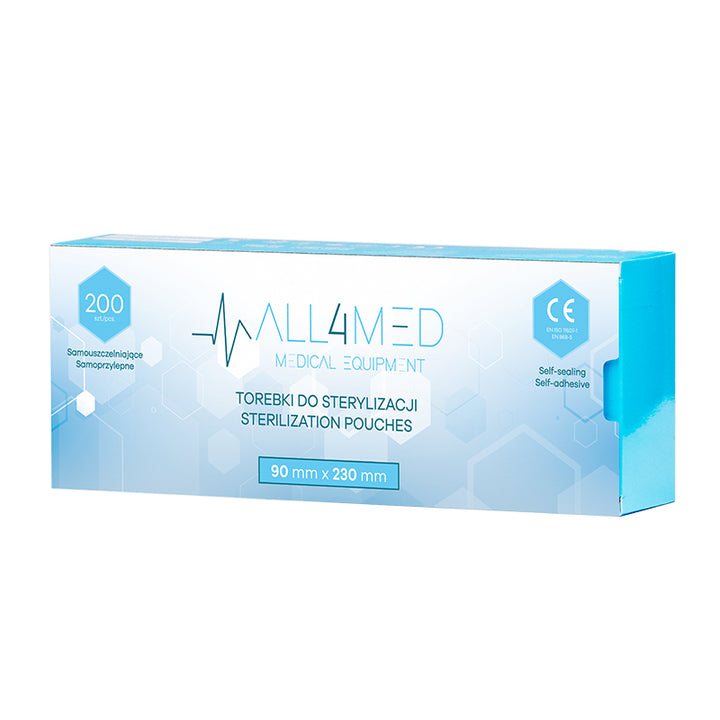 Autoclaafzakken All4Med 90 × 230 mm – 200 Stuks - afbeelding 2
