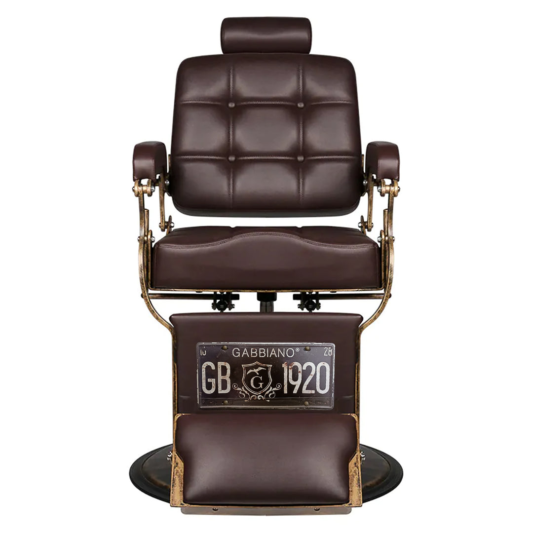 Barberstoel Gabbiano Boss Bruin - afbeelding 2