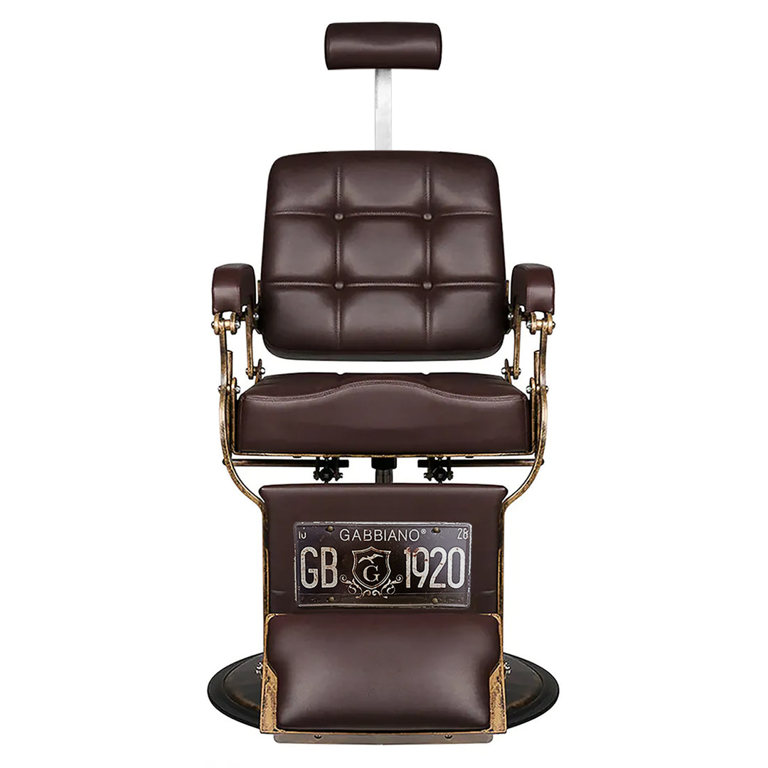Barberstoel Gabbiano Boss Bruin - afbeelding 3