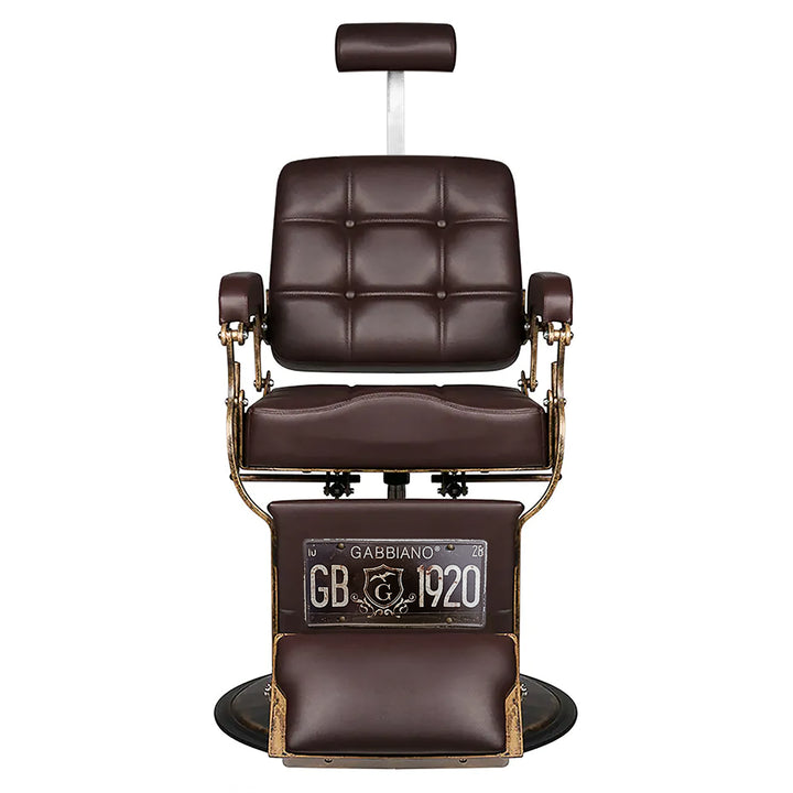 Barberstoel Gabbiano Boss Bruin - afbeelding 3