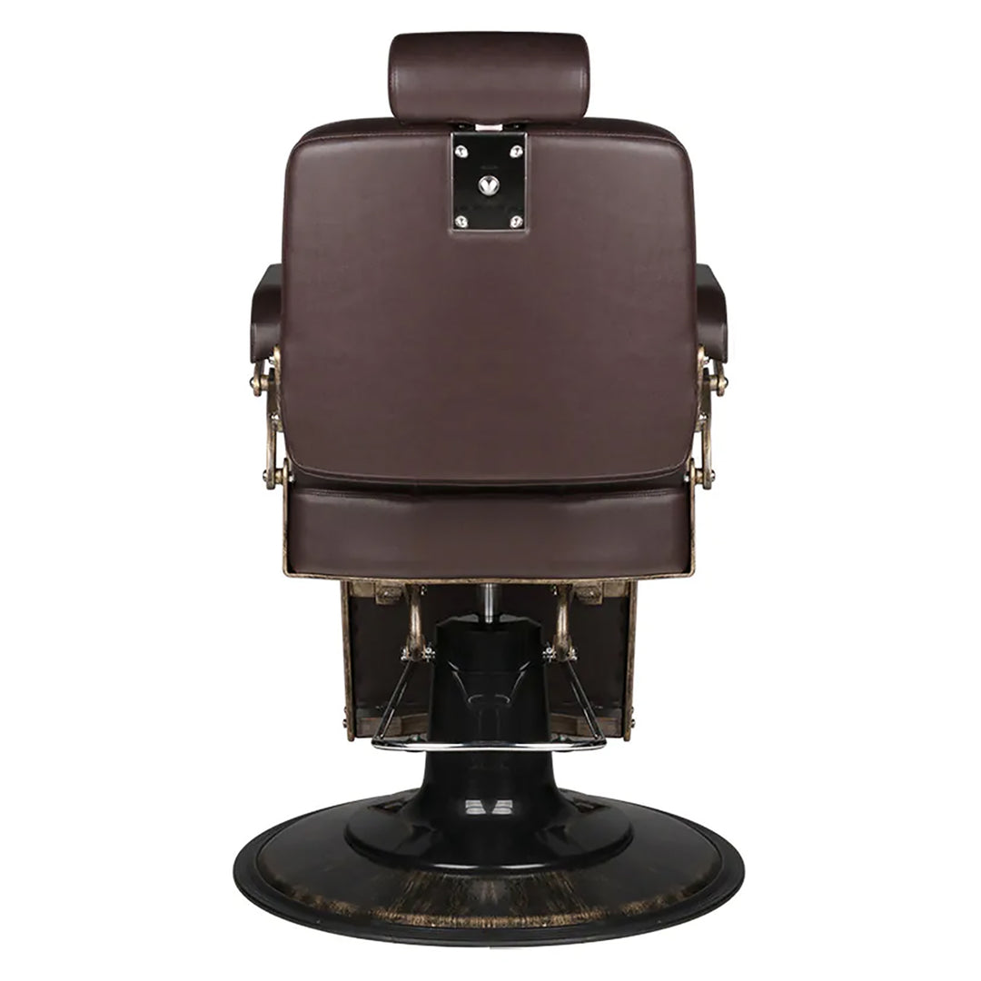 Barberstoel Gabbiano Boss Bruin - afbeelding 5