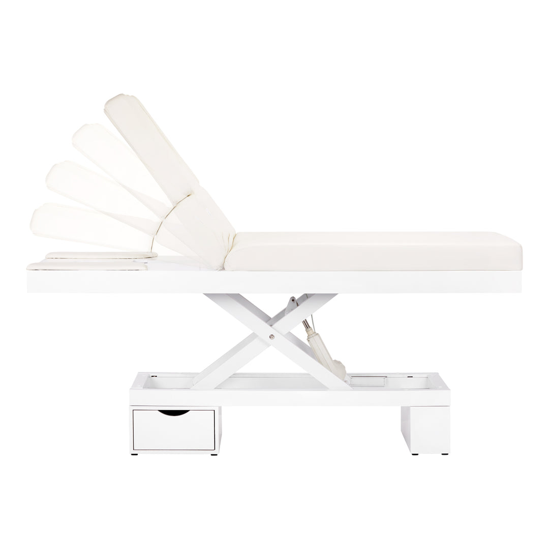 Massagetafel Elektrisch Verwarmd Azzurro 815B Wit - afbeelding 3